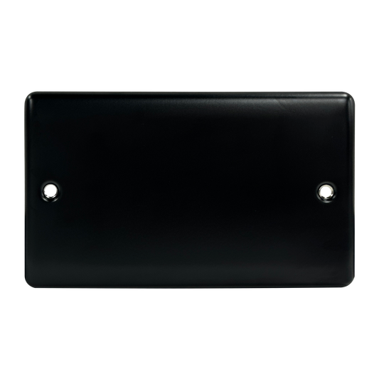 CA Blank Plates & Flex Outlets (Matt Black) Thrion